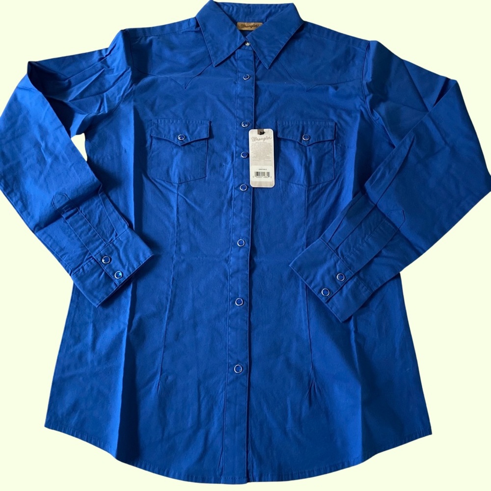 Wrangler Women’s Long Sleeve Western Shirt